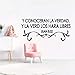 Produktbild wandaufkleber groß Spanish Quote Y Conoceran La Verdad Y La Verd Los Hara Libres Juan 8:32 For Living Room Bedroom Home Decor