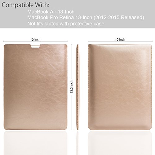 WALNEW Schlanke MacBook Air 13 Zoll  A1369 A1466  H  lle  MacBook Schutzh  lle  H  lle  Case  Cover  MacBook Pro Retina 13 Zoll H  lle mit Handgriff  