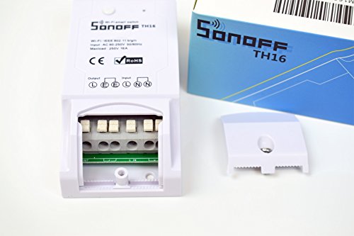 Preisvergleich Produktbild Sonoff TH16 WiFi - Hausautomation WiFi Raspberry FHEM openHab Domoticz