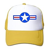 zhulaowufenbaoyouxi NONGFU USAF Roundel 01 2c NAUTEE.COM Big Foam Mesh Hat Mesh Back Adjustable Cap snug13287