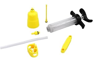 Bestgle Kit Sangrado Frenos, Kit de Purga de Frenos de Disco Bicicleta Profesional Freno Hidráulico de Disco Aceite Mineral Juego de Servicio de Purga Accesorio de Ciclismo