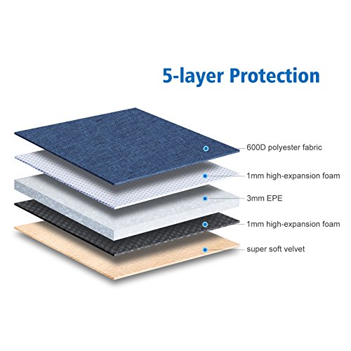 NIDOO 12 5  Wasserdicht Laptop Sleeve Case Notebook H  lle Beutel Anti-Kratzern Schutzh  lle Tasche Schutzabdeckung f  r Neu 13 zoll MacBook Pro Touch