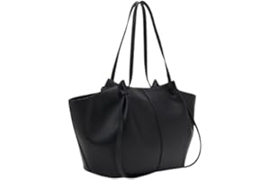 YIJOY Frauen Medium Tote Shopper, Large Shoulder Handbag mit abnehmbarer Schlaufe