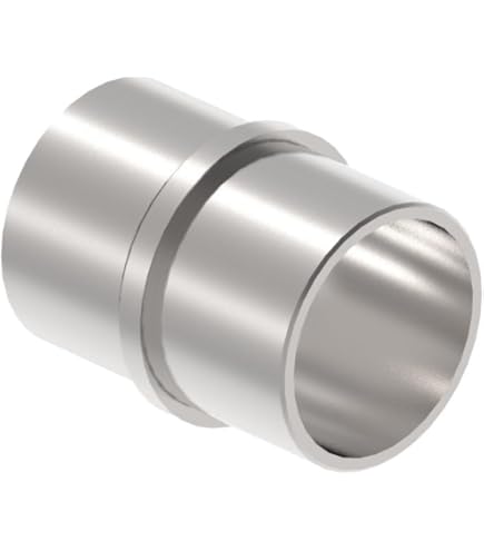 Cruz V2A Tubo 42.4x2.0 Mm Steckfitting Croso Brida Para Tubo Diáetro 42,4 X 2,0 , Diáetro De Placas 84,5 Conector Cruz Acero Inoxidable K320