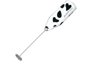 Cilio 100365 aerolatte - Batidor de leche aerolatte con tubo de deposito, diseño Moo