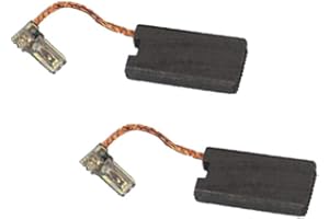 TRADE-SHOP Lot de 2 balais de charbon moteur 6,3 x 13 x 27 mm pour Makita HM1317CB HM1203C M10 HM1307CB HR4501C HR5212C HR5201C HM1101C HM1111C HM1213C HM1307C HM1317C