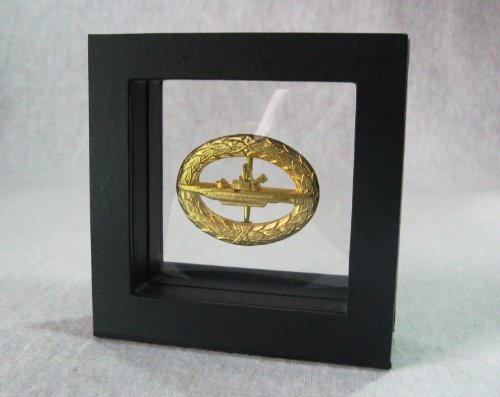 Schweberahmen schwarz 10 x 10 cm - 2