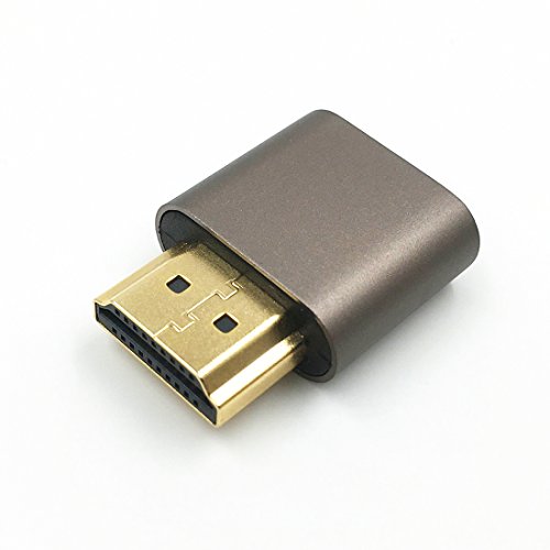 HDMI Dummy Plug, headless Ghost, Display Emulator & # xff08; Passform headless-1920 X 1080 New Generation @ 60Hz & # xff09; - 2