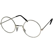 P'TIT CLOWN Falsche Intello-Brille - Lustige Karneval-, Halloween- & Kostümbrille Für Erwachsene, Schwarz