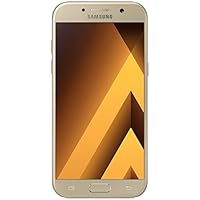 Samsung Galaxy A5 2017, Smartphone libre (5.2", 3GB RAM, 32GB, 16MP/Versión española: incluye Samsung Pay, actualizaciones de software y de Bixby, compatibilidad de redes), color Dorado