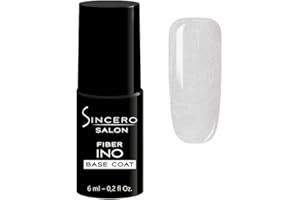 Sincero Salon – Fibre de verre Gel Base INO – Durcisseur pour ongles – Vernis à ongles UV – Vernis à ongles gel pour protection des ongles – Vernis à ongles gel pour ongles endommagés – Vernis UV pour
