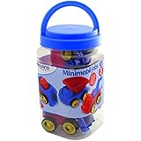 Miniland - Minimobil Jobs, pack de 3 unidades en bote (27489)