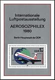  Internationale Luftpost-Ausstellung sozialistischer Länder zum 25.Jahrestag der Interflug.