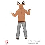 Niedliche Jacke / Sweatjacke / Kapuzenjacke / Tierkostüm als Rentier / Rentierkostüm mit Kapuze Gr. S / M - 
