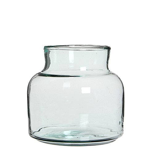 Mica decorations 146546 Vienne Vase, Glas, transparent, 21 x 21 x 20 cm