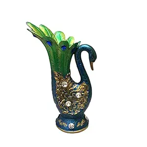 Apka Mart The Online Handicraft Resin Flower Vase 12 Inches for Table D