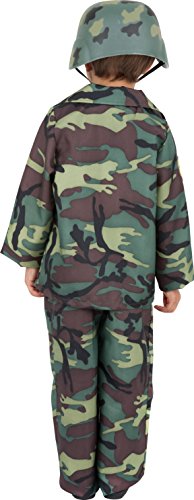 Smiffy's Children's Army Boy Costume, Top, Trousers and Backpack, Size: M, Colour: Camouflage, 38662 Smiffy's Children's Army Boy Costume, Top, Trousers and Backpack, Size: M, Colour: Camouflage, 38662
