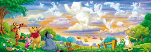 Clementoni 39134.9 'Winnie the Pooh' Panorama Jigsaw Puzzle 1,000 Pieces