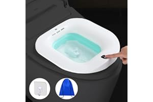 IRONA [Upgraded] Electric Sitz Bath for Hemorrhoids Women, Postpartum Care Kits, Relief from Pain and Promote Healing of Anal Fissures, Portable Sitz Bath