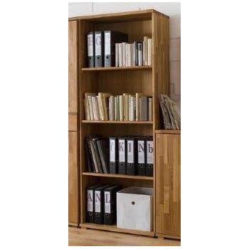 Büromöbel, Büroschrank hoch, Aktenschrank, Aktenregal, Eiche massiv