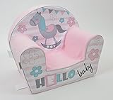 Kindersessel Sessel Babysessel Kindermöbel Kinderzimmer „Pink Rocking Horse“ von ALANEL - 3