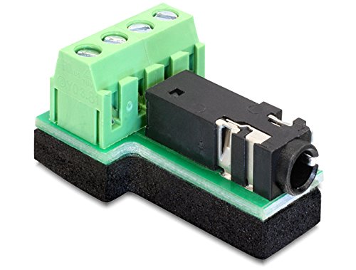 Preisvergleich Produktbild DeLock Adapter Terminalblock > Klinke 3,5mm 4 Pin