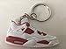 Produktbild Air Jordan 4 Schlüsselanhänger Alternate 89 Sneaker Keychain 3 Weiß-Rot White-Red