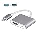 Produktbild lightning zu HDMI Adapter Kabel,lightning Digital AV Adapter für iPhone 8/7/6/5 Serie, Pad Air / Mini / Pro, HDTV Adapter 1080P [Unterstützung IOS10.3 bis zu IOS11-Female Lightning Port muss werden]