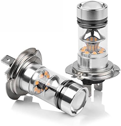 Car Auto LED Light,Ourmall 2X H7 100W LED Super bright Fog Tail Driving Car Head Light Lamp Bulb White