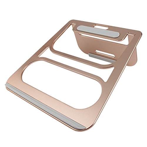 NPET Notebook Ständer Aluminium Laptopständer ( 22 x 22.5 x 5.8cm Laptophalter für Notebooks, Laptops, Tablet, Macbook ）- Fünf Farben stehen zur Verfügung