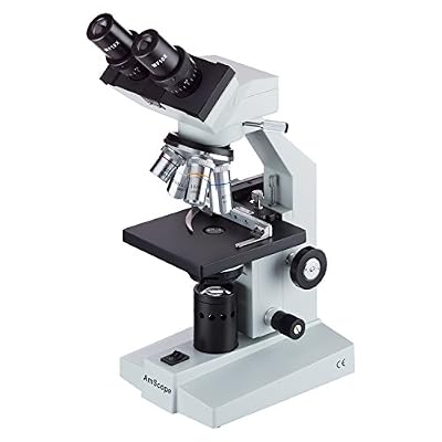 AmScope 40X-2000X Microscope composés biologiques avec support mécanique
