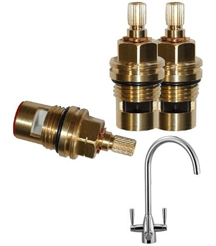 Spout O Ring Seals & Ceramic Cartridge Valves Set Of 3
