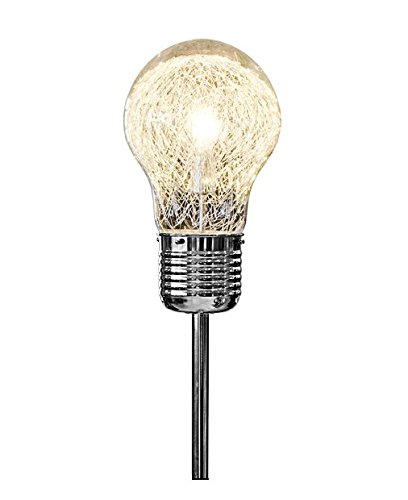 Shaped Standard Lamp, Glass, Clear