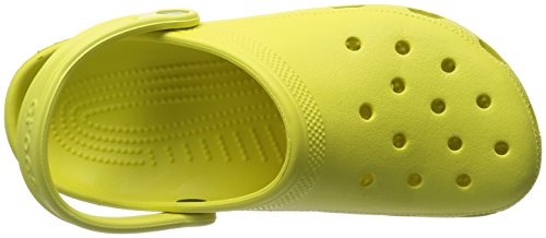 Crocs Classic Unisex Clogs, Gelb (Chartreuse), 38/39 - 7
