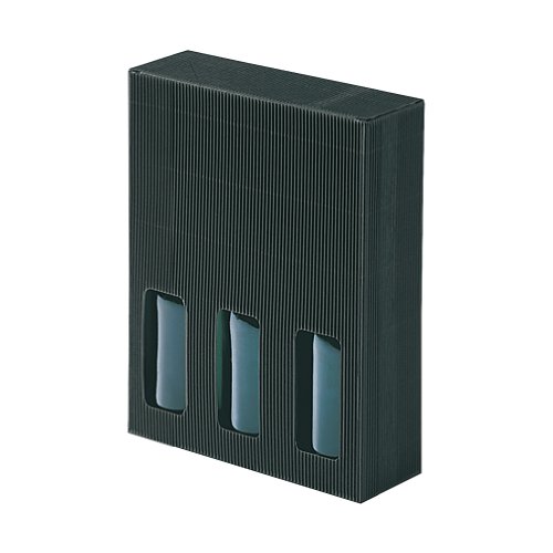 Preisvergleich Produktbild Susy Card 11277043 Präsentkarton für 3 Picoloflaschen, schwarz