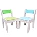 Labebe - Kids Wooden Furniture Set Table and Seats of Hedgehog