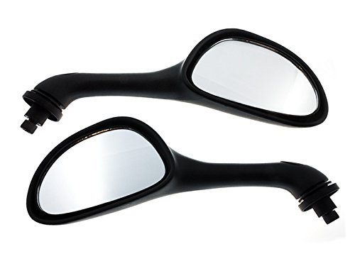 Spiegel Paar Schwarz E-geprüft für Gilera Piaggio