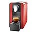 Produktbild Cremesso by Benture Compact One II glossy red - Kaffeekapselmaschine für das leckere Cremesso / Delizio Kapselsystem aus der Schweiz! Auf für Tee und Milchkapseln geeignet! Neue, verbesserte Version!