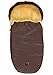 Produktbild Lammfellfußsack Lenny 6720575, braun melange