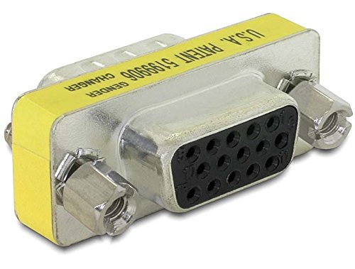DELOCK Adapter Gender Changer VGA Buchse-Buchser Gender Changer VGA Buchse-Buchse - 2
