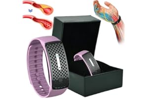 jyyyou Bracelet JOSFIT, Bracelet Lympunclog en Titane, Bracelet De Débouchage Lympunclog en Titane, Bracelet Réglable pour Hommes Et Femmes (Rose,One Size)