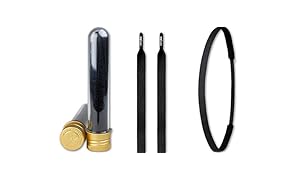 IVYPACK | IVYBANDS & IVYLACES | Klassisch Schwarz | Haarband & Schnürsenkel Set in hochwertiger Geschenk Umverpackung| IVYPACK051