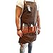 Produktbild BARBER PRO Barber Apron (Chocolate Brown)