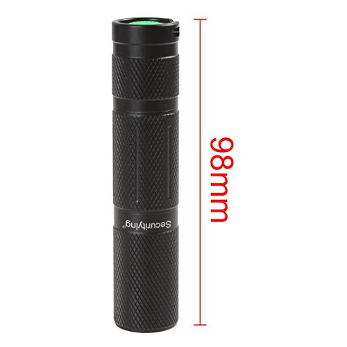 SecurityIng® Pocket Size 520LM helle Taschenlampe 5 Modi XPG-R5 LED Professional Outdoor-Taschenlampe mit Speicherfunktion Angetrieben durch AA-Batterie - 3