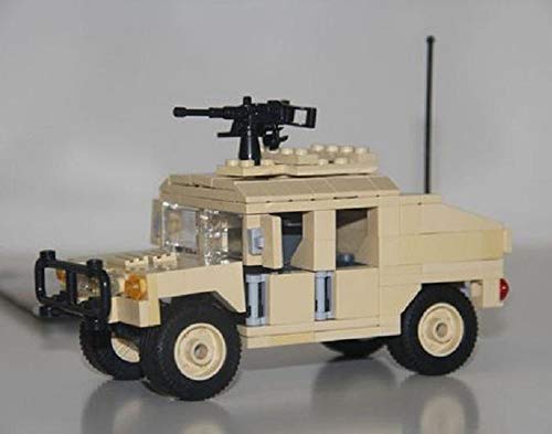 Modbrix 2347 ★ Humvee Kampffahrzeug inkl. Artilleriestellung mit 2 US Army Custom Soldaten ★ - 2