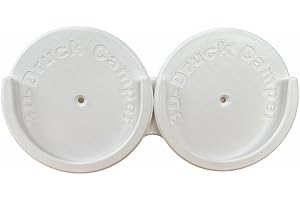 3D-Druck Camper Gaskappenhalterung, Halter für 2 Gaskappen, Halterung für Schutzkappe Propanflasche Wohnmobil/Wohnwagen