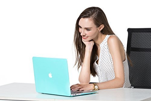 MOSISO Ultra Slim Plastik Hartschale Schutzhülle Snap Case für MacBook Air 11 Zoll (A1370 / A1465), Türkis - 8