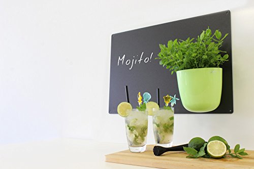 Sgaravatti KalaMitica, anthrazit Metallplatte, 56 x 38 cm - 6