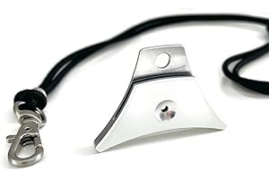 LOGAN WHISTLES Logan A1 Sheepdog Sifflet et cordon de voile Argenté