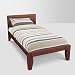 Murliwala Neo Ension Single Size Bed (Brown) RS.9899.00